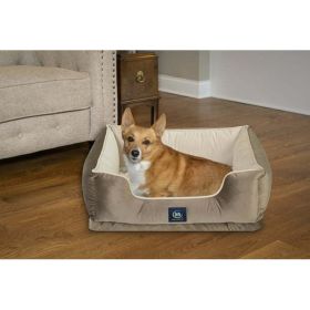 Ortho Cuddler Pet Bed, Large (Color: brown)